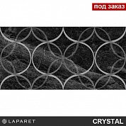 Декор Crystal Resonance чёрный 30х60